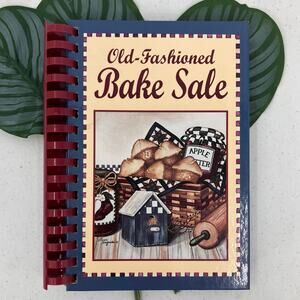 Laurie Korsgaden Watercolors Old-Fashioned Bake Sale Hardcover Spiral Cookbook